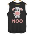 Moo Cow Farm Animals For ToddlersFam Girl Unisex Tank Top