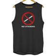 No Stairing Logo Unisex Tank Top