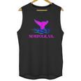 Norfolk Virginia Diving Mermaid Unisex Tank Top