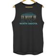 North Dakota Bison Vintage American Buffalo Unisex Tank Top