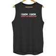 Old Glory Funny I Know I Know License Registration Sapphire Blue Unisex Tank Top