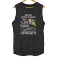 An Old Woman Who Works At Kroger Unisex Tank Top