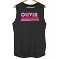 Olivia Name Personalized Retro Vintage 80S 90S Birthday Unisex Tank Top