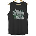 Panoware St Patricks Day Prone To Shenanigans And Malarkey Unisex Tank Top