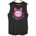 Pastel Goth Kawaii Bunny Skull Japanese Witchy Aesthetic Unisex Tank Top