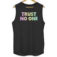 Pastel Goth Trust No One Unisex Tank Top