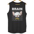 Pinky And The Brain Text Stack Big Face Unisex Tank Top