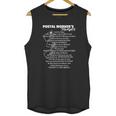 Postal Worker Prayer One Piece Collection Unisex Tank Top