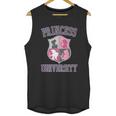 Princess University College Text Logo Unisex Tank Top