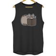 Pusheen The Cat Reading Juniors Unisex Tank Top