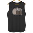 Pusheen The Cat Reading Juniors Unisex Tank Top