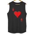 Queen Of Hearts Deck Of Cards Halloween Unisex Tank Top