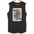 Queen Of Spades Playing Card Unisex Tank Top