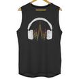 Reggae Music Headphones Rastafari Rasta Gift Unisex Tank Top