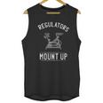 Regulators Mount Up Spin Class Funny Spinning Cycling Gym Unisex Tank Top