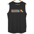 Retro California Colorful Logo Unisex Tank Top