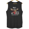 Sam Winchester Moose Unisex Tank Top