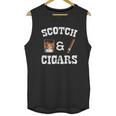 Scotch Drinker And Cigar Smoker Unisex Tank Top