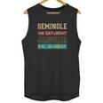 Seminole On Saturday On Sunday Jacksonville Unisex Tank Top