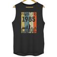 September 1985 36 Birthday 36 Years Old 1985 Birthday Vintage Unisex Tank Top