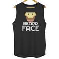 Shut It Beard Face Funny Facial Hair Unisex Tank Top