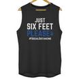 Six Feet Please Social Distancing T-Shirt Unisex Tank Top