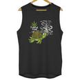 Smoking High Turtle Funny Weed 420 Marijuana Joint Stoner Unisex Tank Top