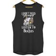 Snoopy I Don’T Need Therapy I Just Need To Listen To The Beatles Shirt Unisex Tank Top