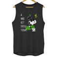 Snoopy A Wee Bit Irish Today Shamrock St Patrick’S Day Shirt Unisex Tank Top