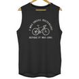 I Was Social Distancing Before It Was Cool Bicycle Unisex Tank Top