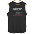 Social Distancing Experience Level Unisex Tank Top