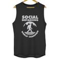 Social Distancing Introvert Bigfoot Funny Unisex Tank Top