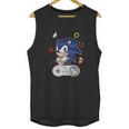 Sonic Cute Simple Black Unisex Tank Top