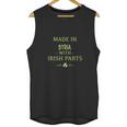 St Patricks Day Shamrock Made In Syria With Irish Parts Country Love Proud Nationality Unisex Tank Top