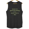 St Patricks Day Shamrock Made In United Arab Emirates With Irish Parts Country Love Proud Nationality Unisex Tank Top