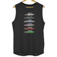 Stack Of Volvo 240 Series 242 Brick Coupes Unisex Tank Top