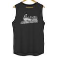 Steam Locomotive Train Engineer Railroad Mechanic Unisex Tank Top