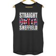 Straight Outta Sheffield United Kingdom Unisex Tank Top