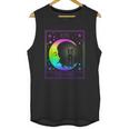 Tarot Card Crescent Moon And Cat Pastel Goth Unisex Tank Top