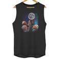 Three Bernie Sanders Moon Tshirt Unisex Tank Top