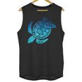 Turtle Lovers Blue Aqua Colors BeachCutes Unisex Tank Top