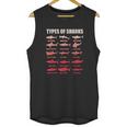 Types Of Sharks 15 Great White Hammerhead Marine Bio Unisex Tank Top