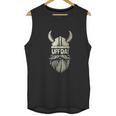 Uff Da Norwegian Quote Scandinavian Viking Helmet Beard Man Unisex Tank Top