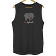 Un Bon Oeuf Designs I Love Elephants Unisex Tank Top