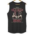 Never Underestimate An Old Man Who Graduated From San Diego State University Unisex Tank Top