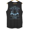 Never Underestimate An Old Man Who Graduated From Uri University Of Rhode Island Unisex Tank Top