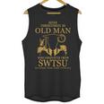 Never Underestimate An Old Man Southwest Texas State University Unisex Tank Top