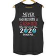 Never Underestimate Who Survived The Pandemic Cashier Unisex Tank Top