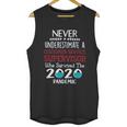 Never Underestimate Who Survived The Pandemic Customer Service Supervisor Unisex Tank Top