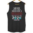 Never Underestimate Who Survived The Pandemic Medical Imaging Tech Assistant Unisex Tank Top